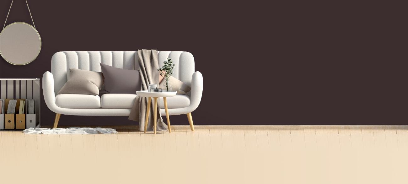 RAL 010 20 10 Wenge black — интериорна визуализация