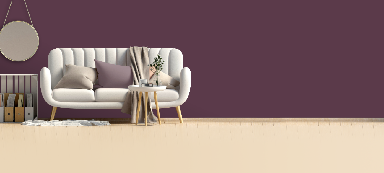 RAL 350 30 20 Liqueur red — интериорна визуализация