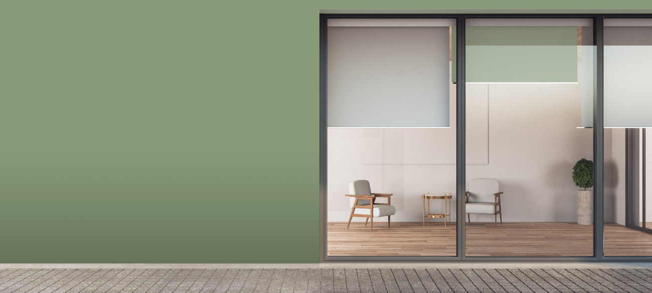 RAL 6021 Pale green — интериорна визуализация