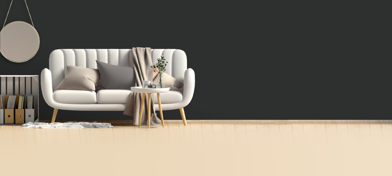 RAL 000 20 00 Slate black — интериорна визуализация